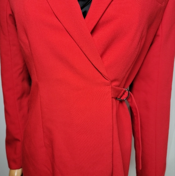 Abercrombie & Fitch Red Blazer Dress Size XS - Picture 4 of 12